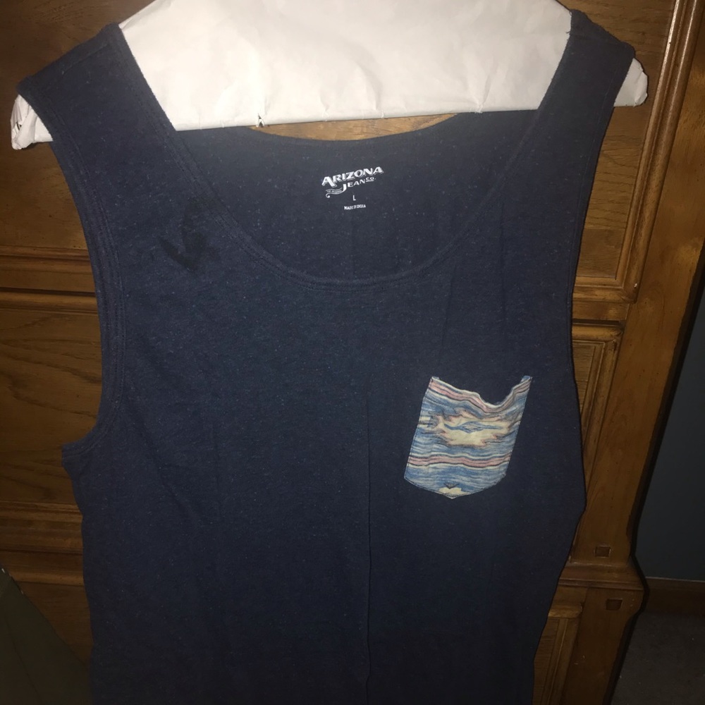 Arizona Jeans Pocket Tank Top